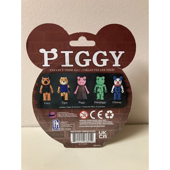Piggy Series 1 Roblox Clowny Action Figure Sealed Includes DLC Code 3.5" - Picture 3 of 4